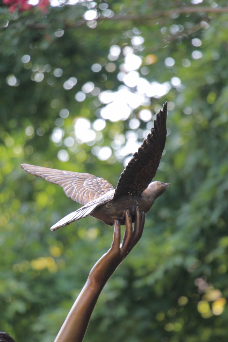 Flying Bird Sculpture