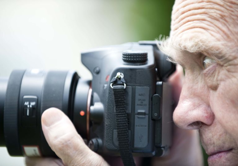 Man Taking Photos
