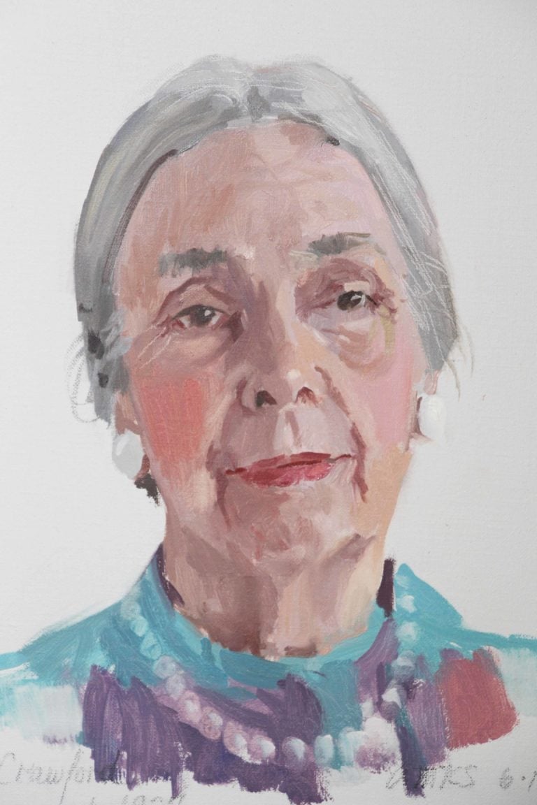 Portrait Painting of Female Resident